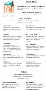 peaks-and-pints-tacoma-food-menu