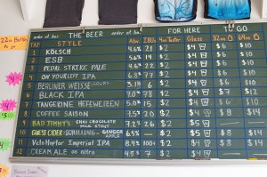 Peddler-Brewing-Co-Seattle-patio-grand-opening-taplist