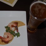 Two-Beers-Seattle-Cider-Dinner-at-The-Swiss-shrimp