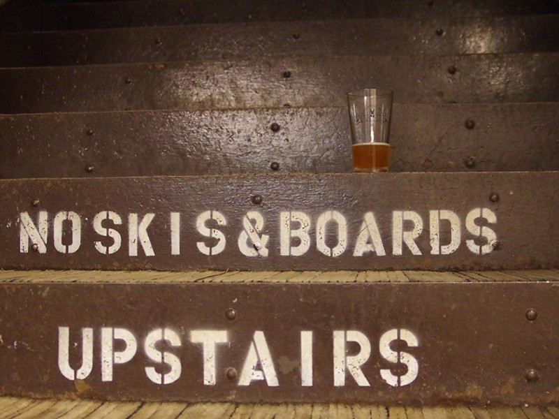 Brews-Brats-and-Boards-White-Pass-stairs-beer