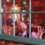 Hop-Valley-Brewing-Beer-Dinner-The-Swiss-Tacoma-Rob-Brunsman-behind-glass