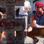 Parkway-Tavern-Tacoma-81st-Birthday-Bash-Coors-Light-Jenga-crouch