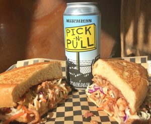 Pulled-Pork-Sandwich-pairs-Matchless-Pick-N-Pull-Pale-Tacoma