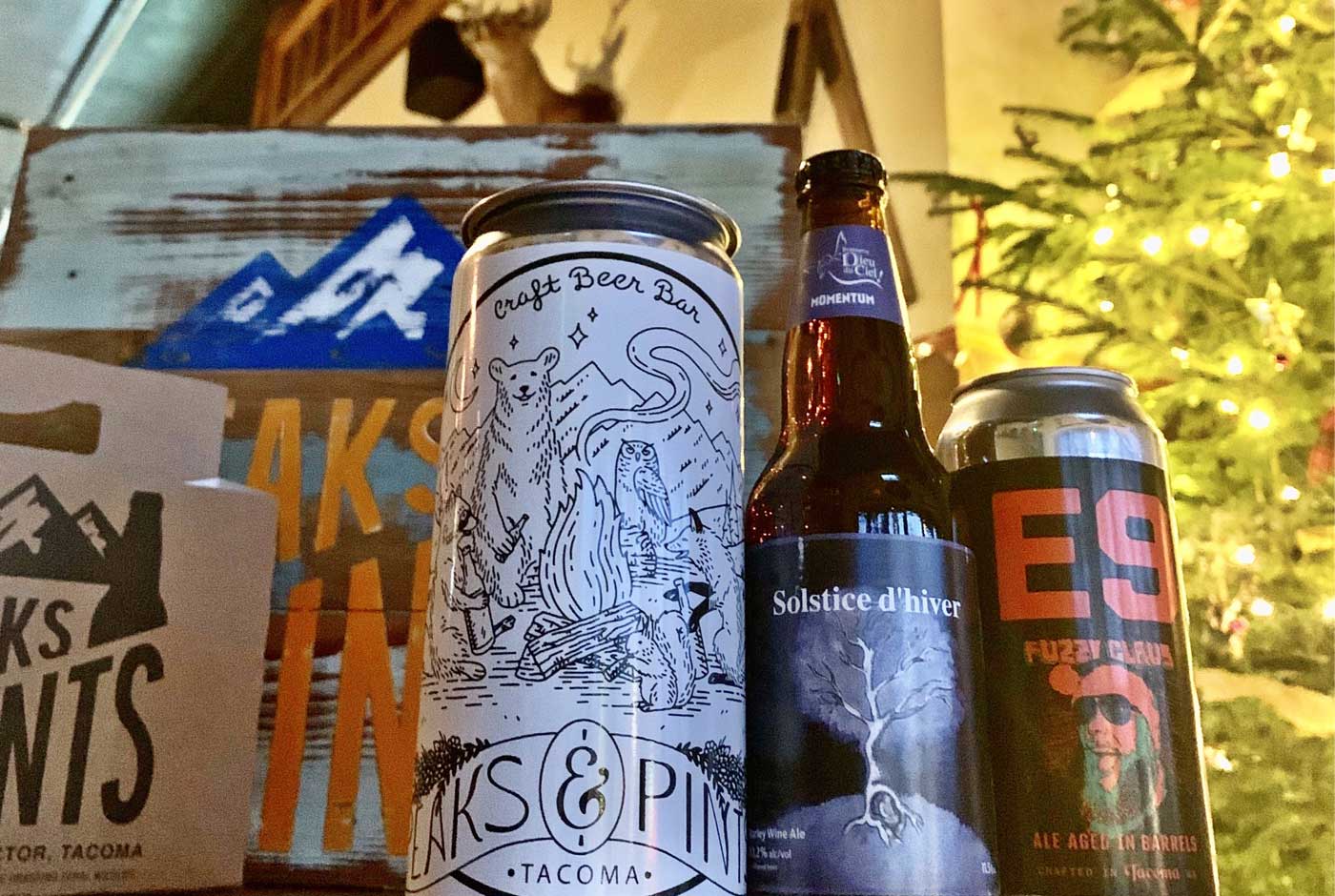 Peaks and Pints To-Go Christmas Beer Flight: Froggy Fresh - Peaks and Pints Proctor TacomaPeaks and Pints Proctor Tacoma |