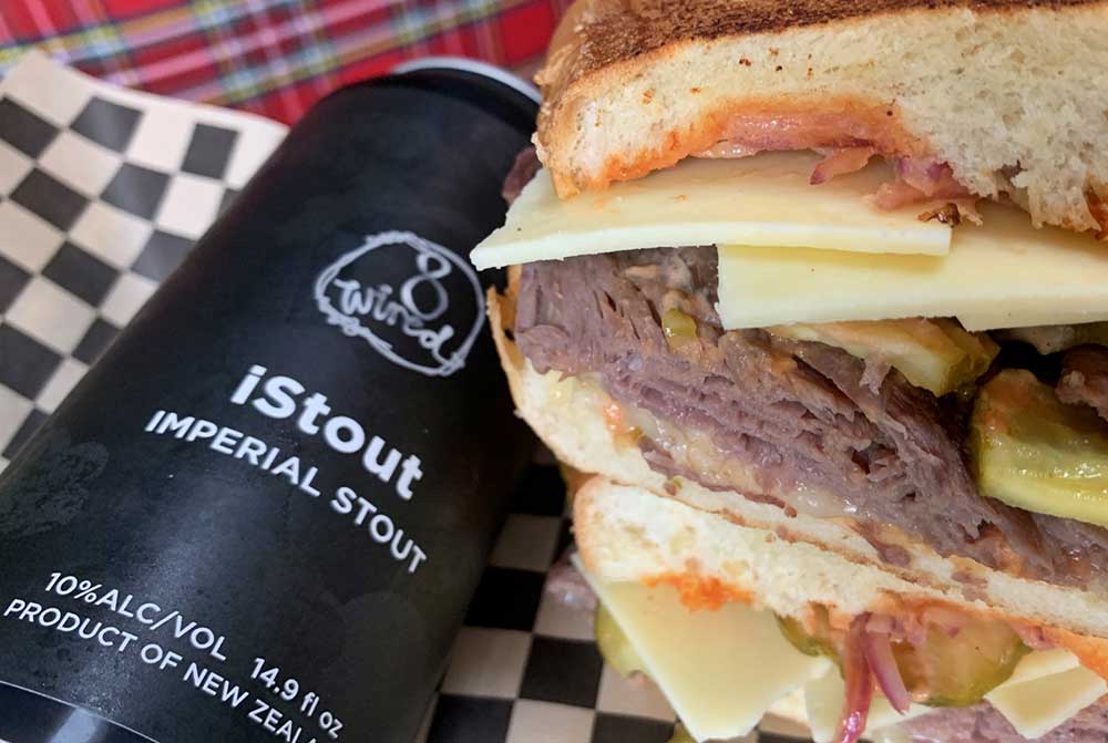 February Stout Month food pairing