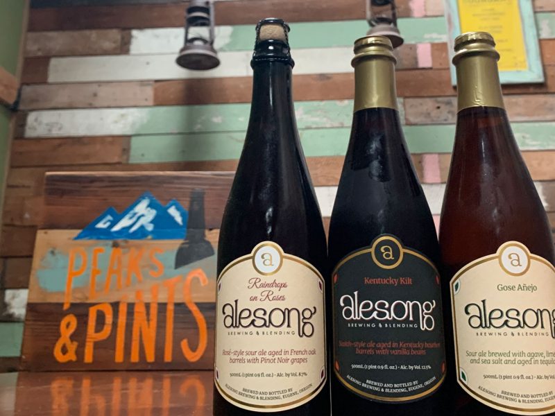 Alesong beer flight