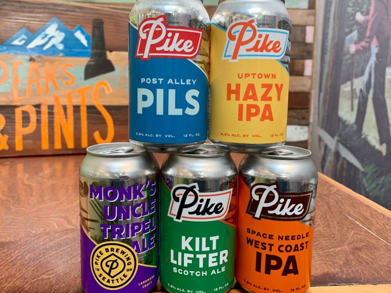 Pike Brewing new brand look