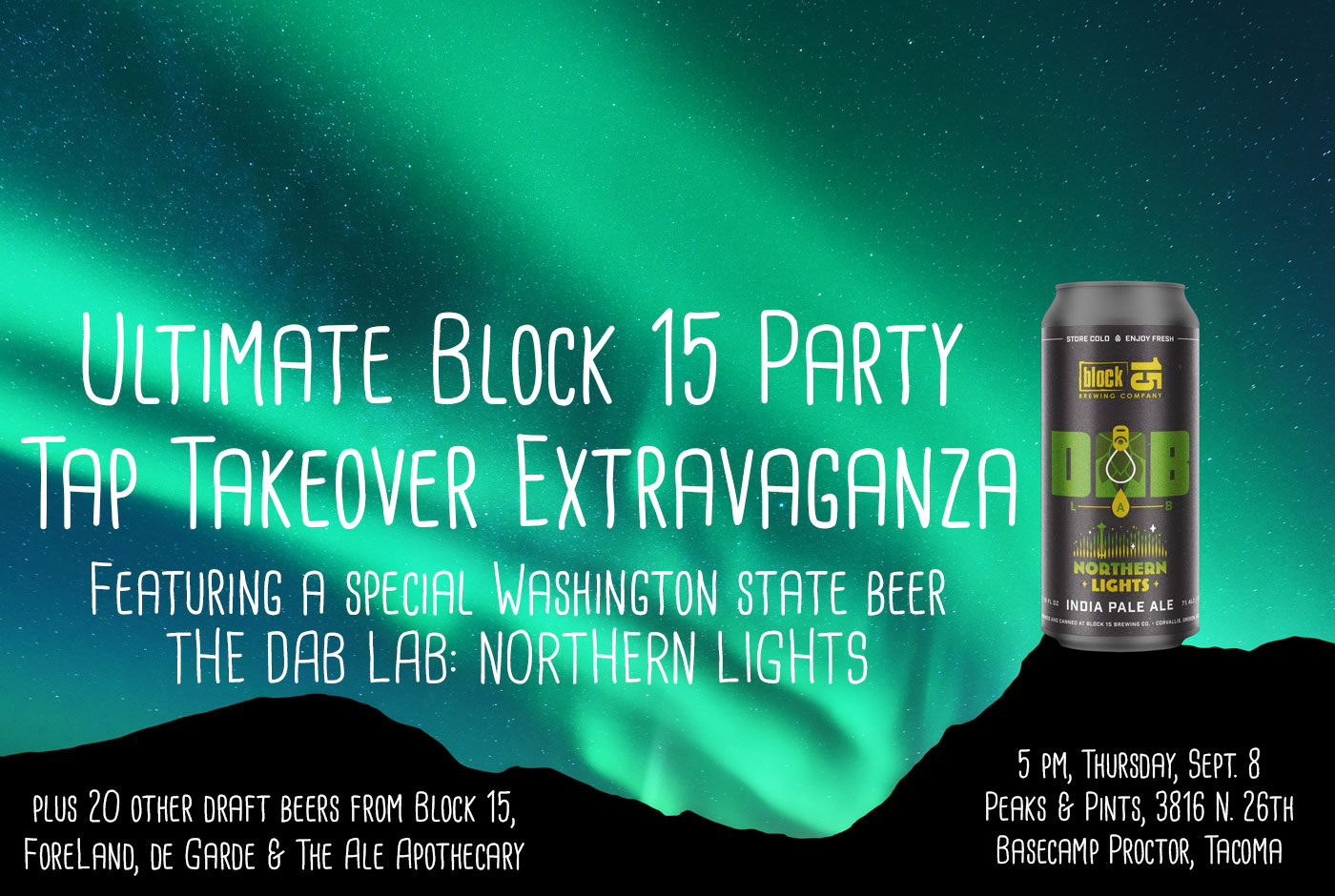 Block 15 Tap Takeover Tacoma