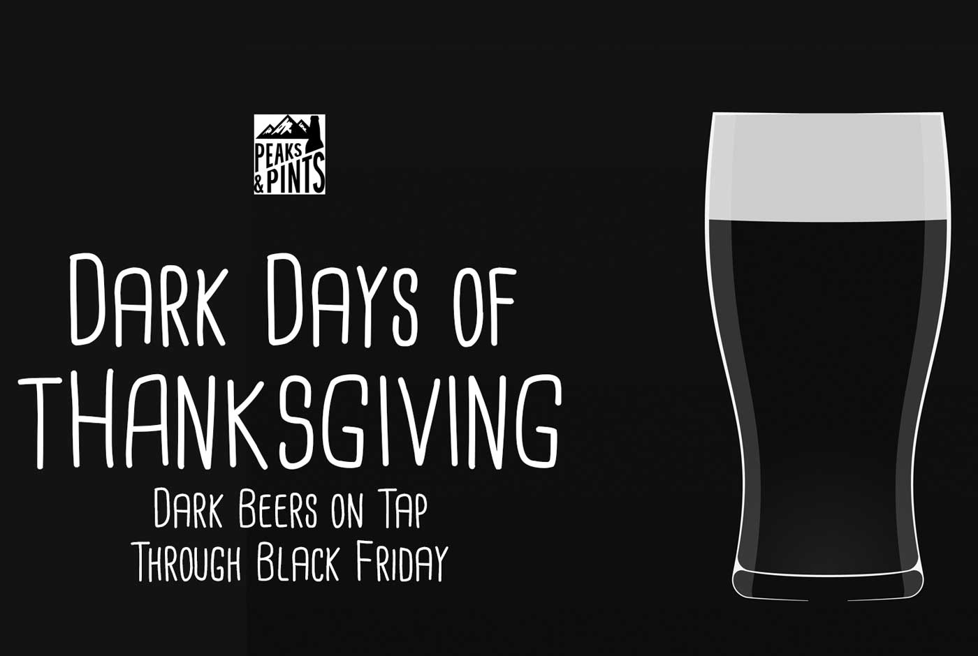 Dark Beer Week at Peaks & Pints