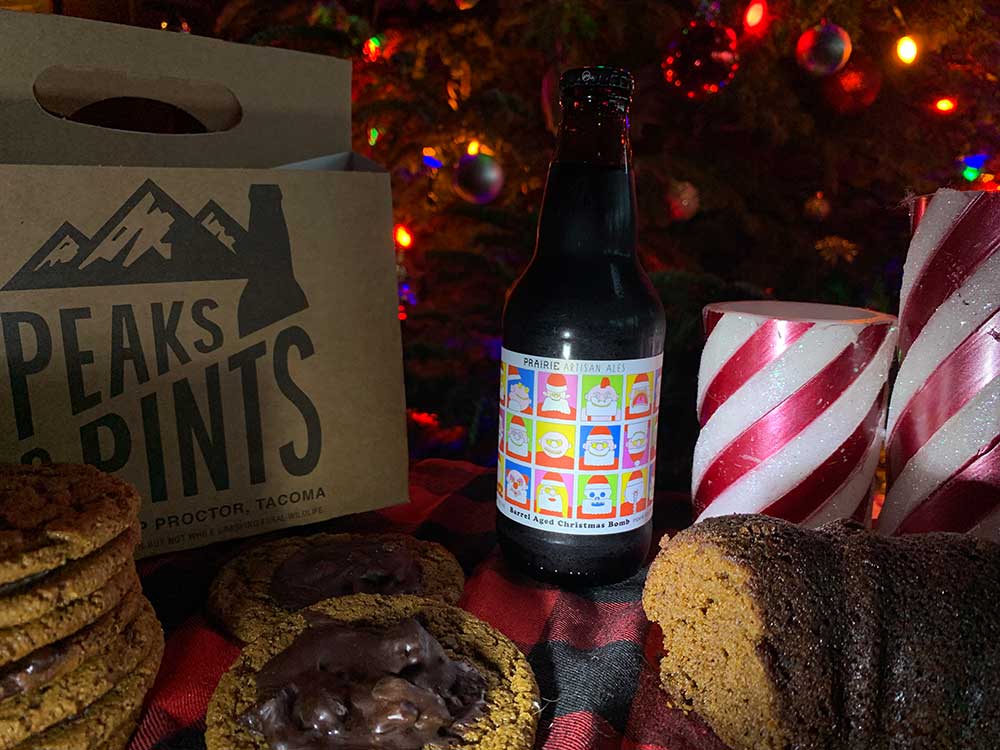 Peaks and Pints Christmas Flight Yonder Gingerbread Peaks and Pints